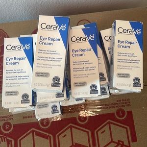 14 packs of Cerave eye repair cream. Never been open or used